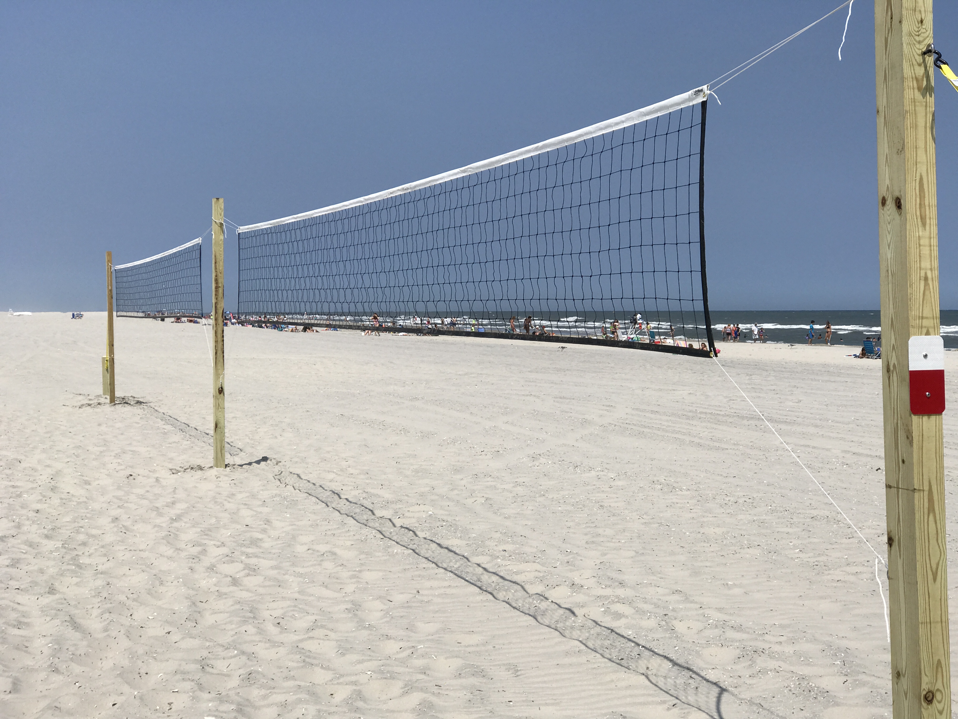 Play Ball! Avalon Beach Now Includes Two New Volleyball Nets – Avalon, New  Jersey