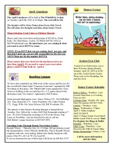 April Newsletter Page 2