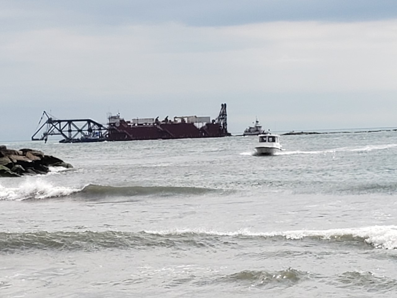 Sand placed on Avalon's 12th Street beach (1024×668) – Avalon, New Jersey