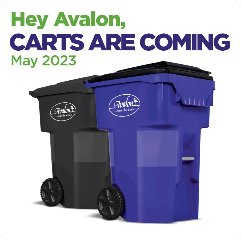 Reminder Avalon Completes Transition to New Trash and Recycling Cart