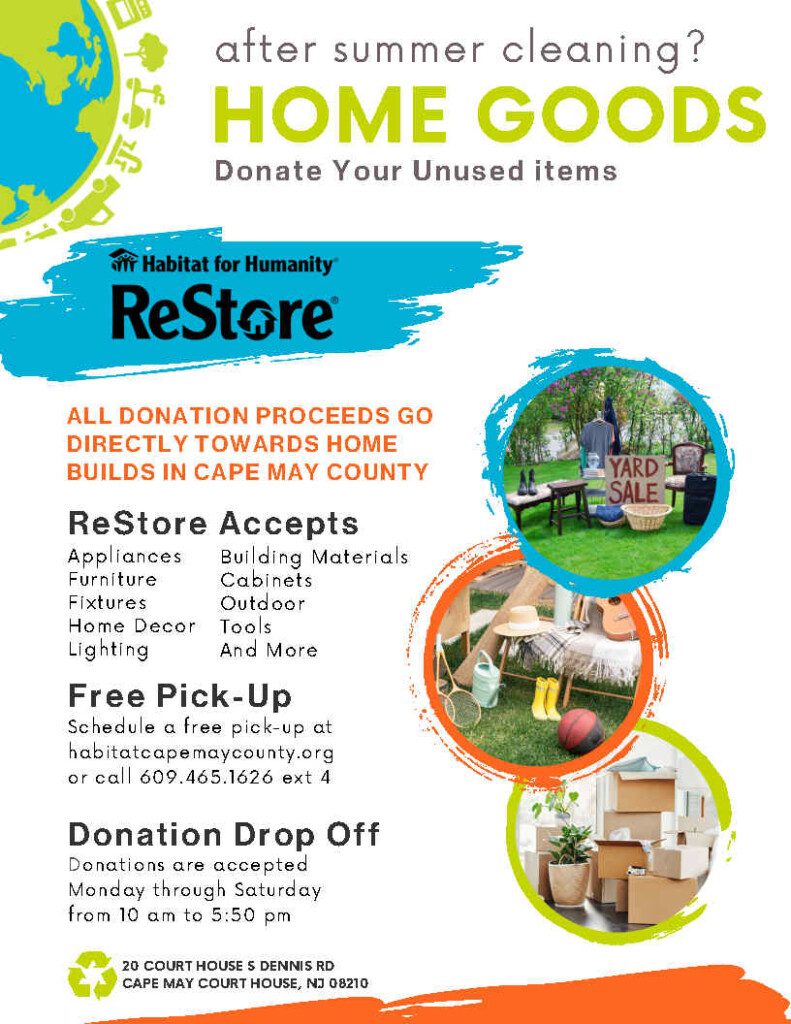 Unwanted Bulk Trash Items? Consider Donating Some to Habitat for